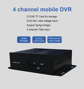 Đầu Ghi Hình Mdvr Xe Tải Taxi Xe Buýt 4ch Wifi Tất Cả Các Phương Tiện Di Động Đầu Ghi Hình 4G <span class=keywords><strong>Dashcam</strong></span> Với Gps Máy Ghi Hình Xe Hơi Để Quản Lý Hạm Đội - Product Image 4