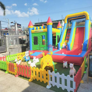 Château gonflable de <span class=keywords><strong>jungle</strong></span> pour enfants, aire de jeux pour école, vente en gros, commercial, avec <span class=keywords><strong>piscine</strong></span> <span class=keywords><strong>à</strong></span> <span class=keywords><strong>balles</strong></span>, grande capacité, intérieur, souple - Product Image 5