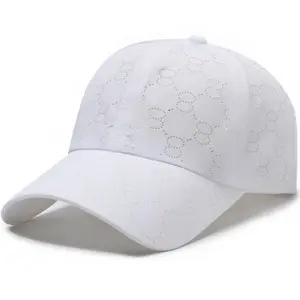 Outdoor sports quick drying solid color light weight sunshade baseball cap wholesale sports cap