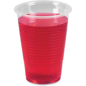 Boardwalk BWKTRANSCUP9CT 9 Onzas Vasos de Plástico Polipropileno Translúcido para Bebidas Frías, 100 Vasos por Funda, 25 Fundas por Caja - Product Image 5