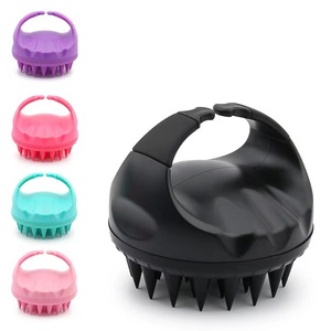 Hair <b>Scalp</b> Massager Shampoo <b>Brush</b> with Soft Silicone Bristles for <b>Scalp</b> Care - Product Image 4