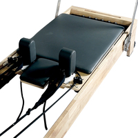 Studio Bois De Chêne Réglable Portable Pilates Reformer Machine Work Premium Kit Gym Utilisant Une Bonne Qualité Reformer
