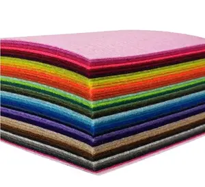 <span class=keywords><strong>De</strong></span> fieltro suave hoja <span class=keywords><strong>de</strong></span> tela <span class=keywords><strong>de</strong></span> fieltro <span class=keywords><strong>de</strong></span> Color DIY artesanía - Product Image 1