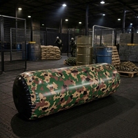 Bunker de tir gonflable, ensemble de bunkers de camouflage, obstacles de paintball pour arènes et jeux de CS