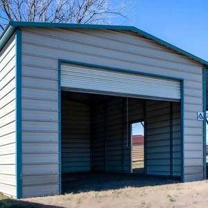 Garage en acier Q355B haute résistance, directement de l'usine, préfabriqué, certifié CE, pour 2 à 6 voitures - Product Image 4