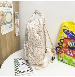Custom Fashion Floral Travel Back Bag Girls Flower Printing Backpack Laptop <b>Book</b> Bag Daily Backpack - Product Image 6