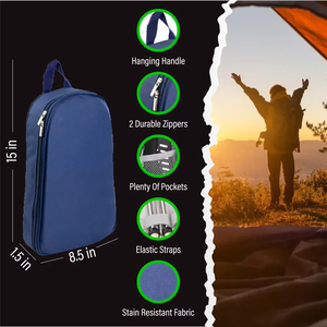 הרפתקה מוכנה מלאה מטבח חיצוני ערכת בישול קמפינג ניידת אולטימטיבית עם תיק נשיאה קומפקטי למטיילים - Product Image 6