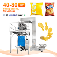 Machine d'emballage alimentaire sous vide pour chips, frites et aliments soufflés avec fonction de remplissage d'azote