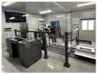 Système d'essai de compression du béton automatique ZNY-2000 One-Drive-One 2000kN avec presse servo électro-hydraulique + robot 6 axes