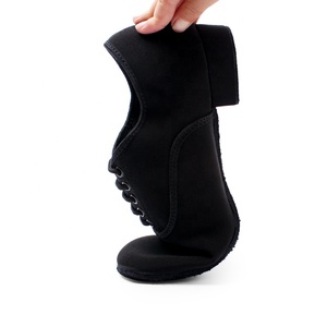 Scarpe da Ballo Sportive da Uomo per Allenamento con Tacco Cubano da 2.5 cm in Tessuto Oxford Nero per Ballo Standard e Latino - Product Image 6