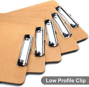 Portapapeles <span class=keywords><strong>de</strong></span> Oficina <span class=keywords><strong>de</strong></span> Madera <span class=keywords><strong>MDF</strong></span> <span class=keywords><strong>de</strong></span> 3 mm <span class=keywords><strong>de</strong></span> Grosor con Impresión <span class=keywords><strong>de</strong></span> Logotipo Personalizado, Clip <span class=keywords><strong>de</strong></span> Perfil Bajo, Tamaño Carta Estándar para Uso en Oficina - Product Image 5