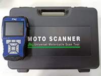 Escáner Universal para Motocicletas, Herramienta de Diagnóstico, Prueba de Batería, Desbloqueo del Inmovilizador, Reinicio de Luz de Servicio, Certificado CE/ROHS