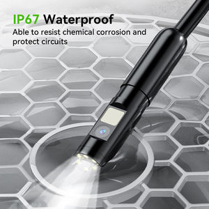 กล้องวิดีโออุตสาหกรรมแบบมือถือขนาด4.3นิ้วกล้องส่องตรวจท่อแบบ USB กันน้ำสำหรับตรวจสอบท่อระบายน้ำกลางแจ้งการใช้งานเครื่องมือ - Product Image 4