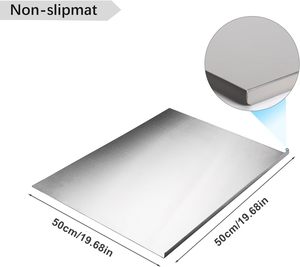 Planche à découper de luxe OEM en acier inoxydable, surface 2B avec finition décorative, services de pliage, poinçonnage et découpe, sans MOQ - Product Image 2