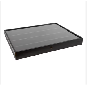 Vitrine de présentation <span class=keywords><strong>pour</strong></span> cartes de sport, 36 cartes gradées, cadre <span class=keywords><strong>en</strong></span> <span class=keywords><strong>bois</strong></span> avec acrylique transparent, vitrine portable - Product Image 5