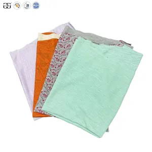 10kg/bag New colored cotton cloth fabric cutting clips industrial cleaning rags mixed wiping rags