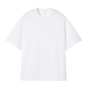 Custom Design Crew Neck White Blank Men Casual T Shirt High Quality 100%Cotton T Shirt Oversized Plus Size Men T Shirts - Product Image 3