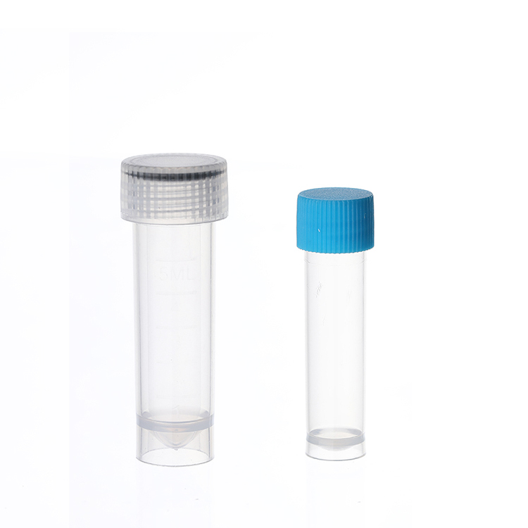 ПП одноразовые самостоятельные винты с красной крышкой 5 мл криофлаальные замораживаемые криотрубки без уплотнительных колец образцы коллекционные трубки