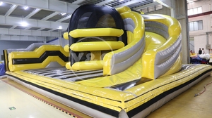 Y & G <span class=keywords><strong>Space</strong></span> Safari Park Bouncer Parque infantil inflable Parque de atracciones de PVC gigante con soplador integrado - Product Image 4