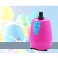 Pompe à ballons électrique Hstyle, prise EU, 220-240V, rose, portable, gonfleur de ballons, souffleur d'air, outils pour guirlandes de ballons, décoration de fête, BA007