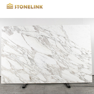 Azulejo compuesto de mármol Arabescato Vagli de diseño moderno, dolomita pulida, losa cortada a medida, respaldo de cerámica, suelo de cocina para Hotel - Product Image 1