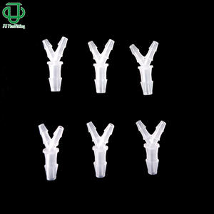 High Quality Sanitary Y-Type Tee Hose PP-PC Plastic Reducing Pagoda and Herringbone 3-Way Connector Medical Plastic - Product Image 1