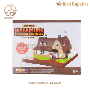 Approvisionnement d'usine en plastique européen cour jouets amusant éducatif bricolage auto-monté STEM <span class=keywords><strong>chimie</strong></span> expériences pour enfants ensemble emballage - Product Image 5