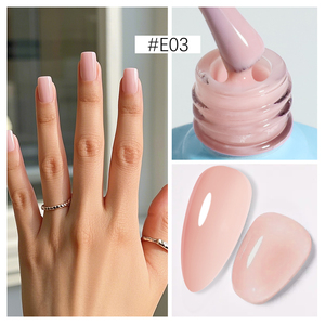 FZN HEMA FREE Thinner Consistency Rubber Builder Base Coffret De Vernis Ongles En Gel Nails Supply 5 en 1 Glue G Functional Gel - Product Image 4