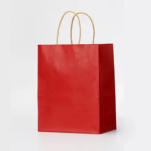Kraft Paper <strong>Bags</strong> Craft Paper Shopping Clothing Gift <strong>Bag</strong> Food Take Away Disposable Kraft Paper <strong>Bags</strong> with Rope Handle - Product Image 5