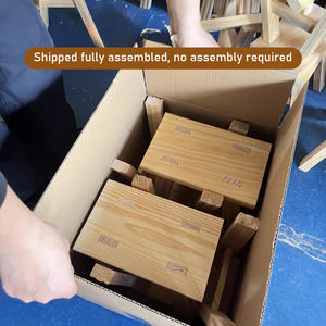 JP Stone Creek Taburetes de madera maciza para niños (paquete de 2) Robusto pequeño Cambio de zapatos de ordeño hecho a mano para niños o adultos-Paquete de 2 - Product Image 6