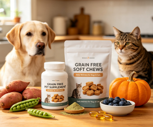 Friandises à mâcher souples sans céréales pour chiens, pour la mobilité des hanches et des articulations, avec glucosamine, chondroïtine, MSM, vitamines et acides gras oméga - Product Image 4