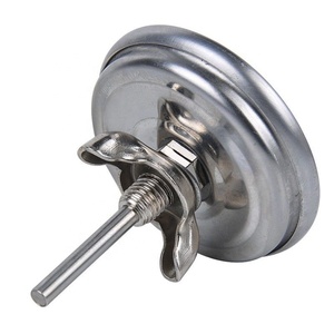 50-500C BBQ धूम्रपान न करने ग्रिल थर्मामीटर स्टेनलेस स्टील तापमान गेज - Product Image 5