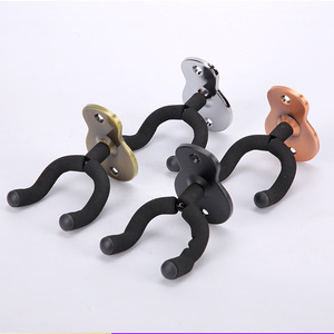 Metal 360 °   Soporte Giratorio para <span class=keywords><strong>Guitarra</strong></span>, Gancho Antideslizante para Montar <span class=keywords><strong>en</strong></span> la Pared, para <span class=keywords><strong>Guitarra</strong></span> Eléctrica, Ukelele, Bajo, Accesorios para Instrumentos - Product Image 5