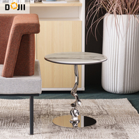 Mesa auxiliar en forma de algas marinas, sofá redondo, Escritorio, Muebles nórdicos para el hogar, sala de estar, dormitorio, mesita de noche, esquina de café, mesita de noche