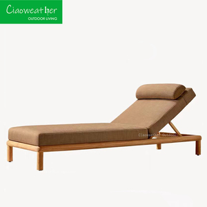 Chaise Lounge para exteriores de gama alta, muebles de exterior con cojines impermeables, tumbonas, chaise de ocio, Patio, <span class=keywords><strong>piscina</strong></span>, tumbona - Product Image 3