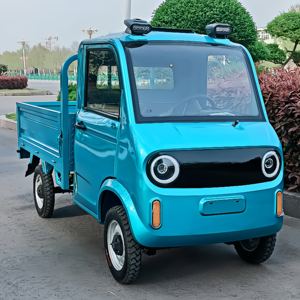 Vehículo chino de nueva energía, camioneta <span class=keywords><strong>el</strong></span>éctrica de larga duración con batería de 60V, Buggy de carga de transporte de bajo costo - Product Image 2