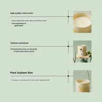 Diffuseur de roseau parfumé de style européen pour éliminer les odeurs de fumée domestique, parfum durable, série décorative