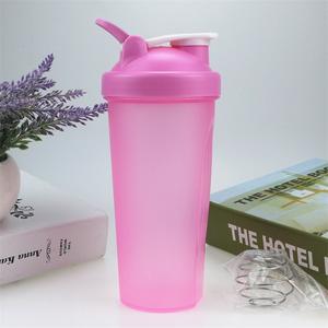 600ml mélangeur poudre lactosérum secouer eau bouteilles de gymnastique Shaker boule de mélange en plastique protéine Fitness Shaker bouteille protéine tasse sport - Product Image 6