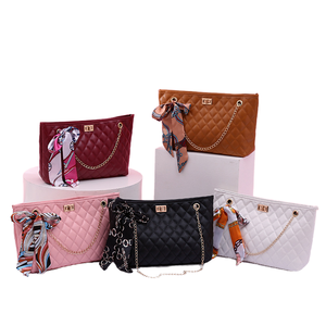 Bolso de Hombro de Piel Sintética PU de Lujo, Nuevo, al por Mayor, Bolso de Mano de Moda para Mujer - Product Image 1