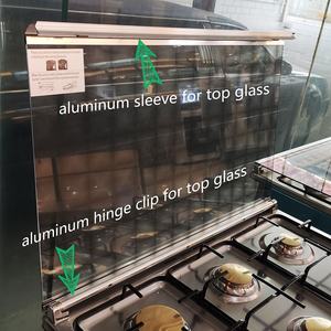 Cuisinière à gaz Xunda commerciale à 5 brûleurs en acier inoxydable 80 cm, autoportante, avec <span class=keywords><strong>four</strong></span> - Product Image 6