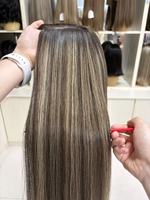Vente directe usine : Perruques Lace Front en cheveux humains vierges chinois, base en soie, dentelle transparente, densité 150%, longues, bonnets petits et grands