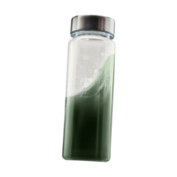 Bouteille shaker en verre athlétique de 20 oz, hermétique, de qualité supérieure, à large ouverture, pour la salle de sport, avec couvercle en acier inoxydable anti-fuite, sans BPA, pour les compléments alimentaires