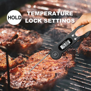Kostenloses Muster Küchenzubehör Schnelllesendes Digitales Fleisch-Kochthermometer mit Klappsonde Grillthermometer - Product Image 4