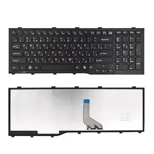 Завод новый черный США раскладка клавиатуры ноутбука для Fujitsu Lifebook AH532 A532 N532 NH532 ноутбук встроенная клавиатура ноутбука