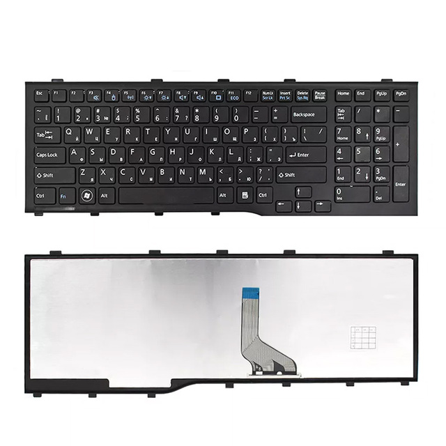 Factory New Black US Layout Laptop Keyboard for Fujitsu Lifebook AH532 A532 N532 NH532 Notebook Built-in Laptop Keyboard