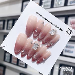 <span class=keywords><strong>Uñas</strong></span> <span class=keywords><strong>Postizas</strong></span> Hechas a Mano <span class=keywords><strong>de</strong></span> Alta Calidad a <span class=keywords><strong>Precio</strong></span> <span class=keywords><strong>de</strong></span> Fábrica al Por Mayor Mezcladas Aleatoriamente - Product Image 2