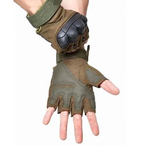 Gants de moto demi-doigts, gants de motocross antidérapants, équipement de sport de plein air pour motards, gants de course pour motocyclistes - Product Image 3