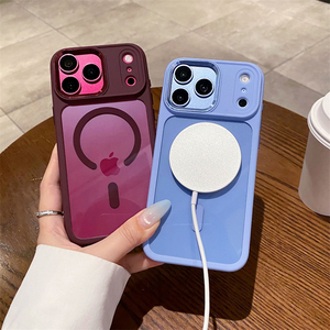 เคสโทรศัพท์ใสแบบไฮบริด PC TPU ป้องกันเหลือง สำหรับ iPhone 18/17 Pro, เคสโทรศัพท์กันกระแทกแบบแม่เหล็กสำหรับ iPhone 18 - Product Image 1
