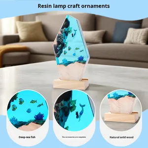 Đại Dương Thế Giới Rùa Đầy Màu Sắc Cá Nàng Tiên Cá Thu Nhỏ Cảnh Quan Thủ Công Trang Trí Thân Thiện Với Môi Hiện Đại Nhựa Bàn Chất Lượng Cao - Product Image 2