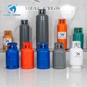 Cilindro de Gas LPG de Baja Presión de 12.5 kg, Tanque de <span class=keywords><strong>Propano</strong></span> Recargable de Acero de 26.5 L, Suministro de Combustible para el Mercado Africano - Product Image 1